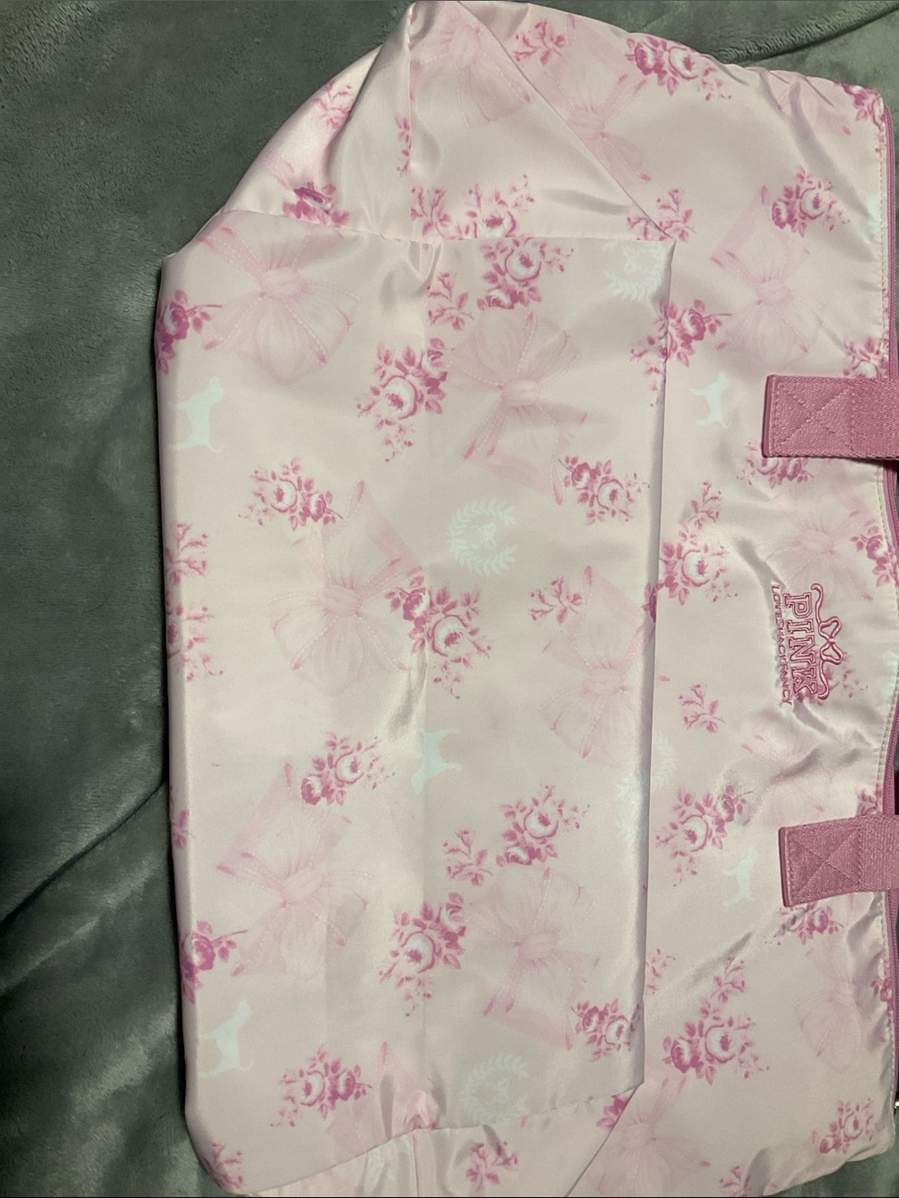 LIKE NEW VS PINK X LOVE SHACK FANCY Tote (MSRP $69) - Picture 2 of 6